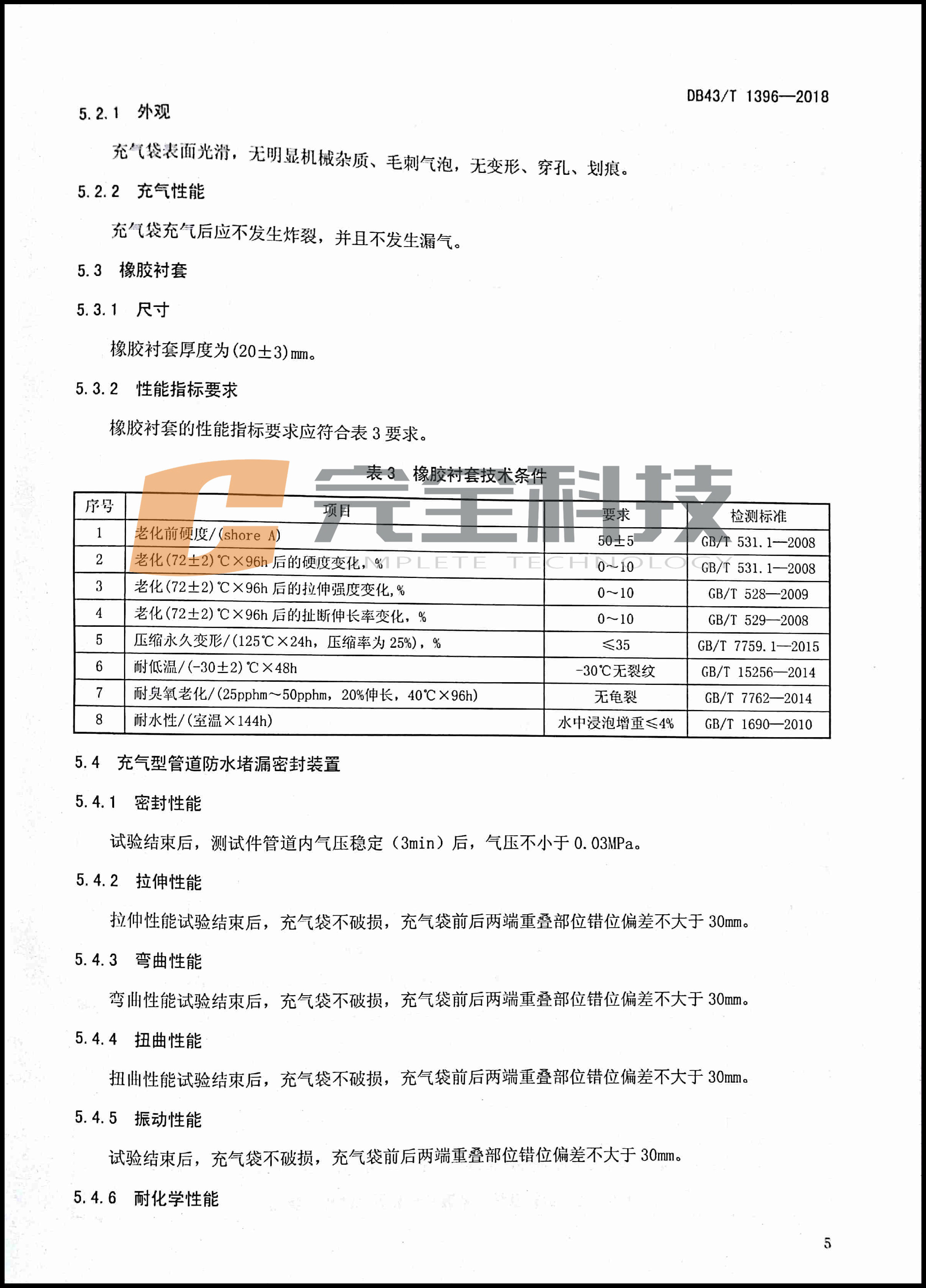 ����͹ܵ���ˮ��©�ܷ��b�õط���(bi��o)��(zh��n)